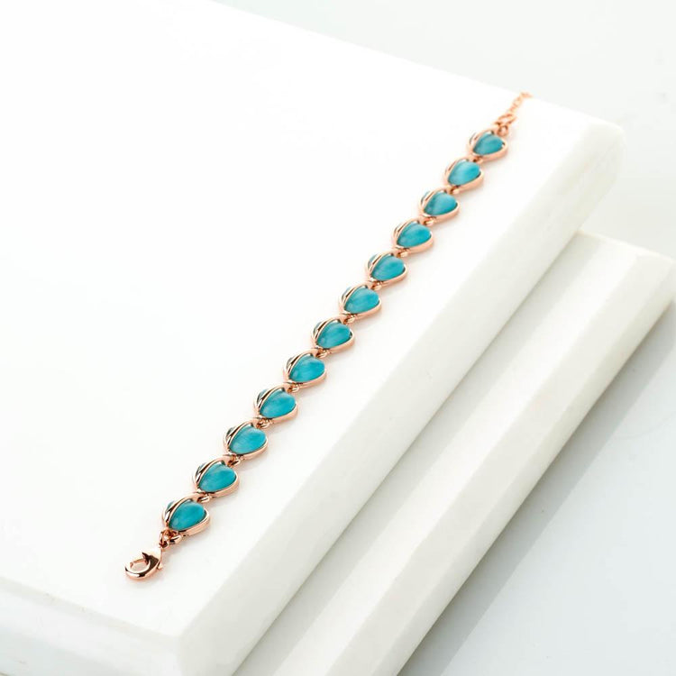Shubh Gems - 100% Natural Turquoise (Firoza) Bracelet in... | Facebook
